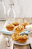 Pine nut muffins