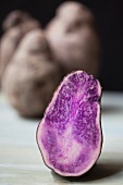 Violette Kartoffeln