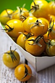 Yellow cherry tomatoes