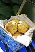 Cranberrymuffins in Lunchbox