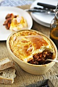 Beef and Guinness pie (Ireland)