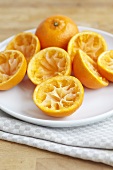 Squeezed mandarines