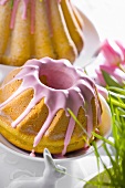 Two babas for Easter buffet (Yeasted ring cake, Poland)