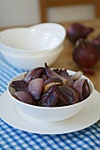 Roasted balsamic red onions