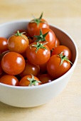 Cherry tomatoes in a bowl