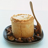 Mini mushroom pie