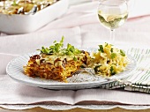 Herb lasagne