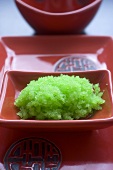 Green fish roe from Japan