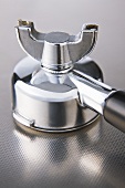 A portafilter (close-up)