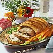 Turkey breast in puff pastry