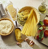 Ingredients for Italian dishes