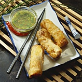 Crispy spring rolls