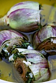 Marinated artichokes