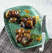 Caramelised chestnuts