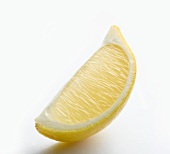 A wedge of lemon