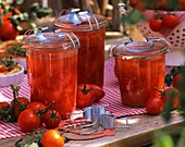 Tomatoes, fresh and bottled