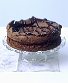 Flourless chocolate cake, France