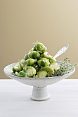 Brussels sprouts with lemon and thyme butter
