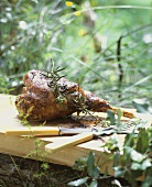 Provençal leg of lamb