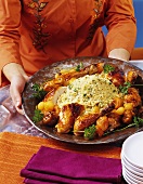 Couscous mit Huhn und Trockenfrüchten