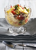 Couscous salad with fruit