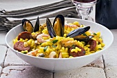 Maccaroni paella