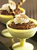 Chocolate-tapioca pudding