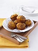 Savoury pumpkin muffins