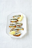 Crostini with anchovies