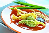Vegetable and prawn tempura (Japan)