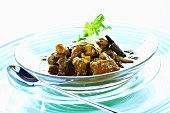 Schweinefleischcurry mit Erdnüssen (Asien)