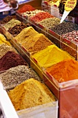 Spices at a market (Turkey)