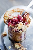 Cranberry crumble