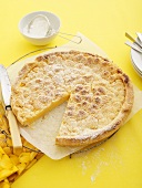 Lemon crumble tart
