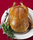 Whole roast duck