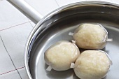 Dumplings (ready-made product) in water