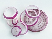 Red onion rings