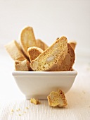 A bowl of cantuccini