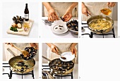 Cooking mussels in cider