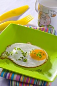 A fried egg for a child