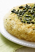 Künefe (Shredded pastry with soft cheese & pistachios, Turkey)