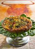 Weed pie (Nettle and spinach tart)