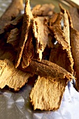 Cinnamon bark from the Seychelles
