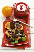 Rote-Bete-Salat mit Orangen