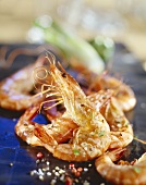 Fried prawns