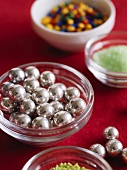 Silver balls (to sprinkle on ice cream sundaes)
