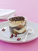 Tiramisu in a glass