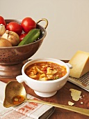 Minestrone (Vegetable soup, Italy)