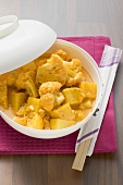 Potato and cauliflower curry