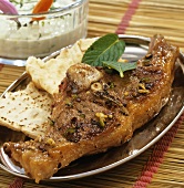 Masala lamb chops